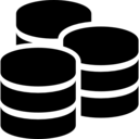 interface,symbol,database,dashboard interface,three,symbols,databases